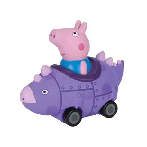 Peppa Pig Mini Buggies - George in Purple Dinosaur Car - Ele Toys, LLC