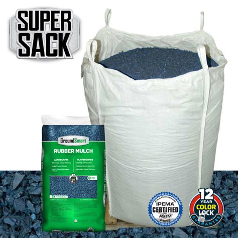 Blue GroundSmart Rubber Mulch | Bulk Discounts | Free Shipping