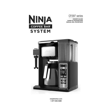 Ninja Coffee Bar System CF097 CF4 User Manual