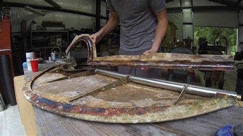 Restoration Ep 9 "Rudder Repair" - YouTube