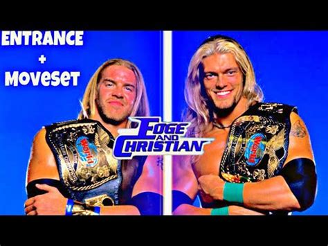 Edge & Christian Entrance, MoveSets and Victory Motion as Tag Team ...