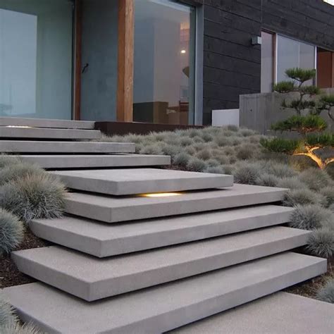 Floating concrete stairs | Envirocrete Inc | Concrete stairs, Stairs, Floating stairs