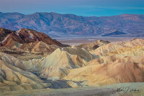 Zabriskie Point Formations at Dawn | Another image from my N… | Flickr