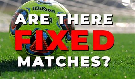 Do fixed matches exist in Nigeria - Fixus Jobs