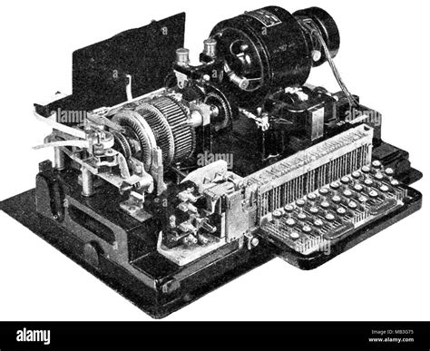 Telegraph machine hi-res stock photography and images - Alamy