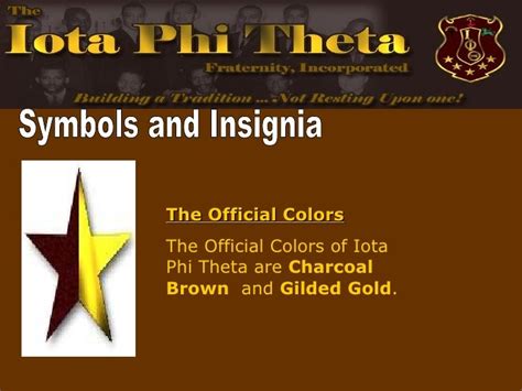 Iota Phi Theta - At A Glance