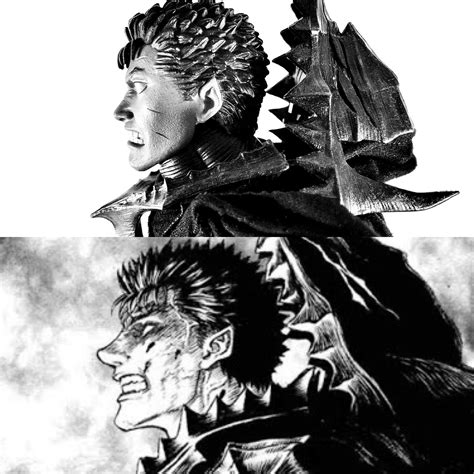 Guts Berserk Manga Panels