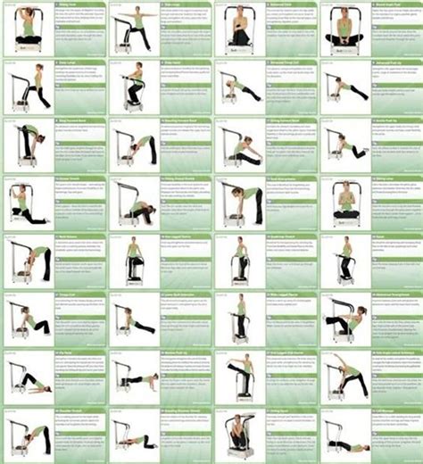 Vibefit.ca- Whole Body Vibration Exercise Chart | Training | Pinterest ...