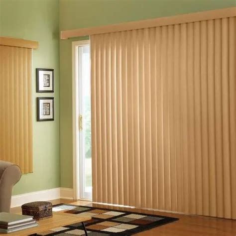 Light Brown PVC Vertical Blind at Rs 130/square feet in Tiruvallur | ID: 20578485955