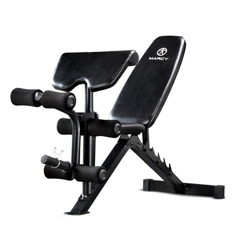 Benches Fitness Sports Marcy Deluxe MWB-838 Olympic Weight Bench with ...