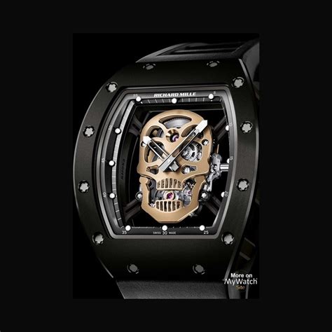 Watch Richard Mille RM 52-01 Tourbillon Skull Nano Ceramique | RM 52 ...