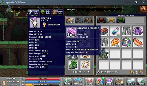 Legends of Idleon MMO Screenshots : Free Download, Borrow, and Streaming : Internet Archive