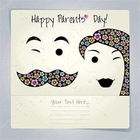 Happy Parents Day background or card. Stock Vector by ©GalaStudio 35721999