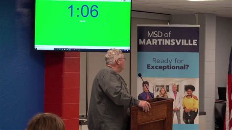 MSD of Martinsville School Board - October 20, 2022 Regular Session ...