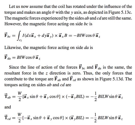 [Physics] Why are there sine and cosine in the magnetic dipole moment ...