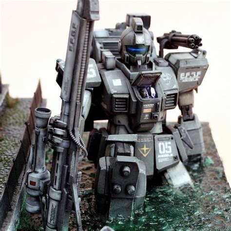 Operation Odessa Counter Attack Diorama | Gundam, Custom gundam, Gundam ...