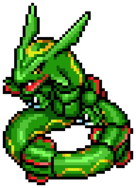 Rayquaza | Pixel Art Maker