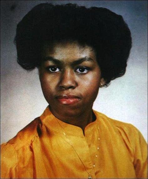 Rare Yearbook Photos of Michelle Obama From Young Magnet High School ~ Vintage Everyday