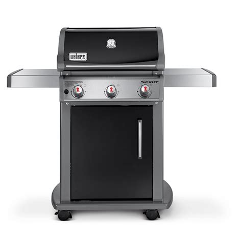 Weber Spirit E-310 Black 3-Burner Liquid Propane Gas Grill in the Gas ...