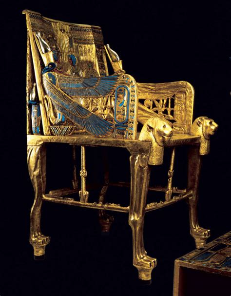 Golden Throne of Tutankhamun