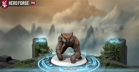 owlbear - made with Hero Forge