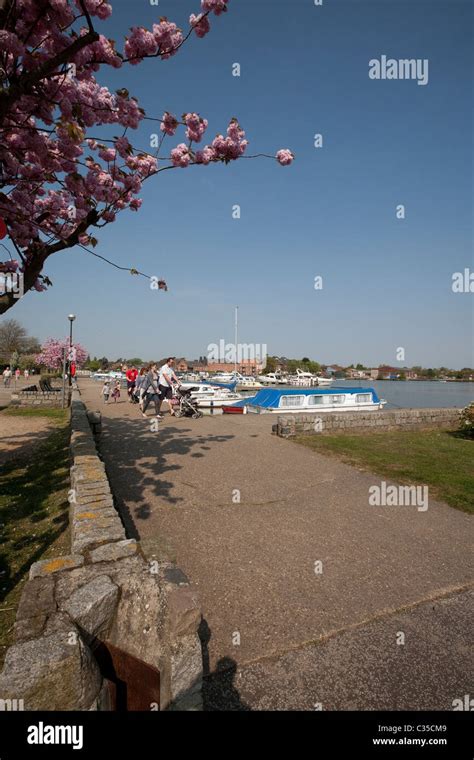 Oulton Broad Suffolk Norfolk Broads Stock Photo - Alamy