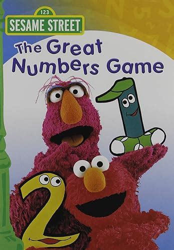 Amazon.com: Sesame Street: Guessing Game, Sing-Along, Numbers Game (3pk ...