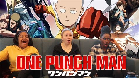 One Punch Man - Episode 1 "THE STRONGEST MAN" REACTION - YouTube