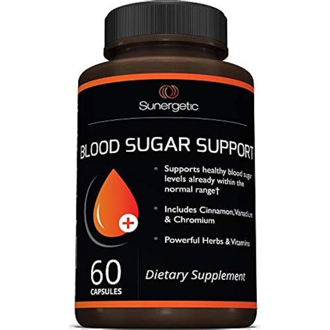 Premium Blood Sugar Support Supplement &ndash Helps Healthy & Glucose Levels | eBay