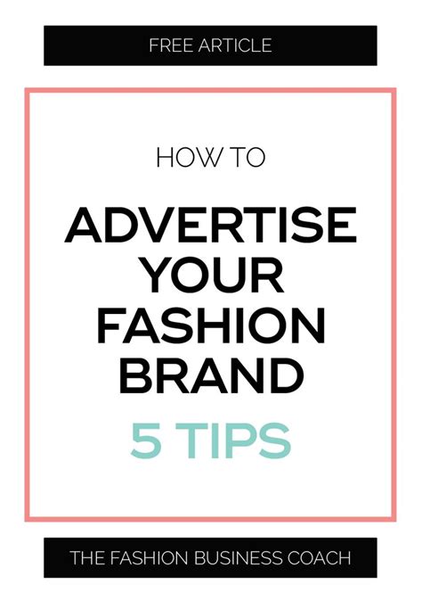 5 Effective Marketing Tips To Promote Your Fashion Brand Online & Get ...