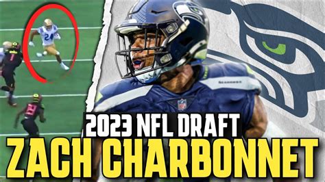 Zach Charbonnet Highlights 🚀 - Welcome to the Seahawks - YouTube