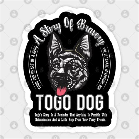 Dog Breed -TOGO DOG - Husky Lover - Sticker | TeePublic