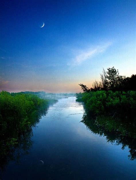 Blue Moon Morn | Landscape, Beautiful nature, Beautiful landscapes