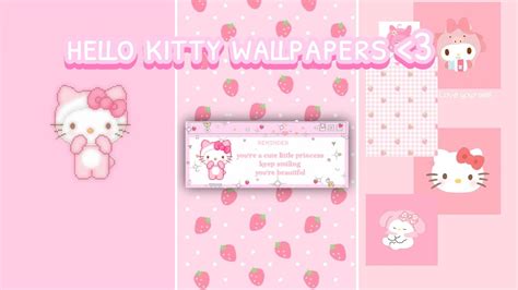 Hello kitty wallpapers aesthetic - YouTube