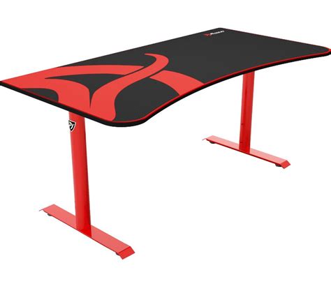 Buy AROZZI Arena Gaming Desk - Red & Black | Free Delivery | Currys