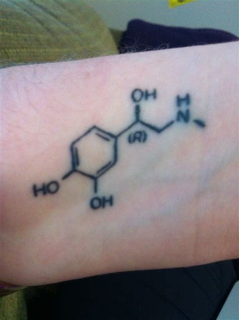 9 Cute & Stylish Chemistry Tattoos for Women and Men