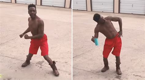 This Guy Dancing To 'The Git Up' Is Going To Make Your Day