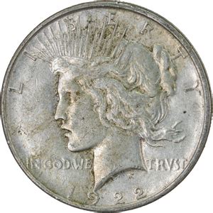 1922-D Peace Silver Dollar | Littleton Coin Company