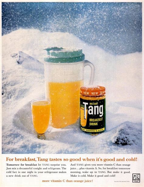 Tang Isn't Just Ideal For Space; It's Powdered Form Is More Earth ...