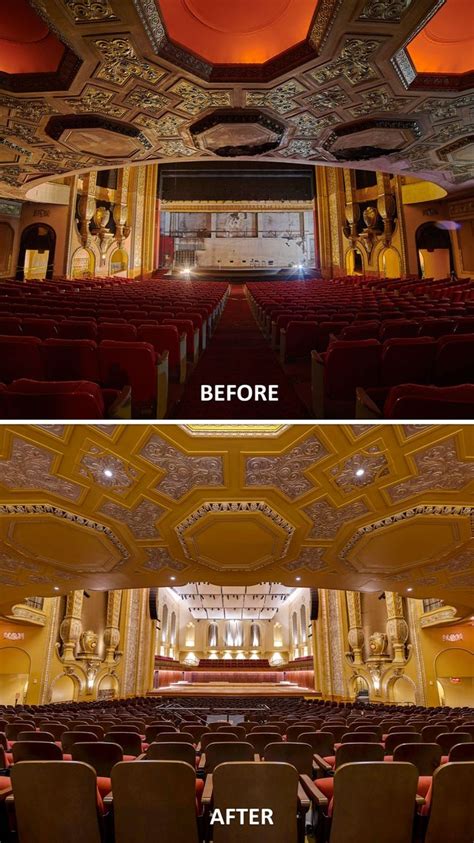 Theater Stage Restoration Construction Project MSO Warner Grand Theatre Bradley Symphony ...