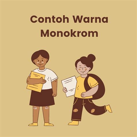 Contoh Warna Monokrom - 54+ Koleksi Gambar