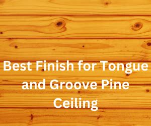 9 Best Finish for Tongue and Groove Pine Ceiling - 2024