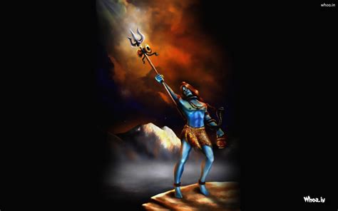 Angry Lord Shiva 3d Wallpapers