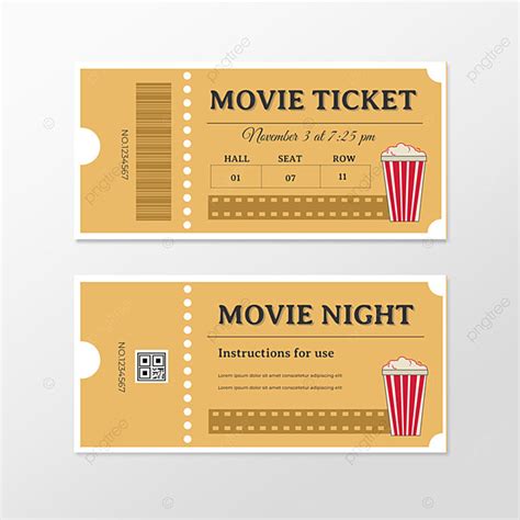 Movie Ticket Template