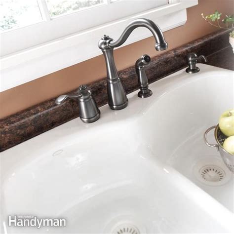 Replace a Sink & Install New Kitchen Sink (DIY) | Family Handyman