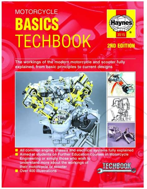 Repair Manual Motorcycle Basics TechBook (2a edizione)