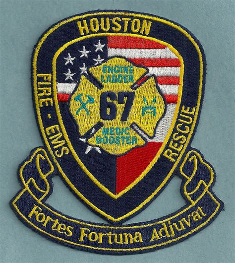 Houston Fire Department Station 67 Company Patch