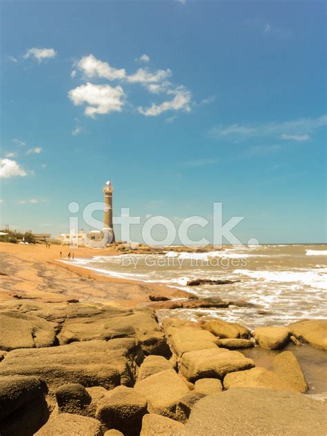 Jose Ignacio Lighthouse And The Beach Stock Photo | Royalty-Free | FreeImages