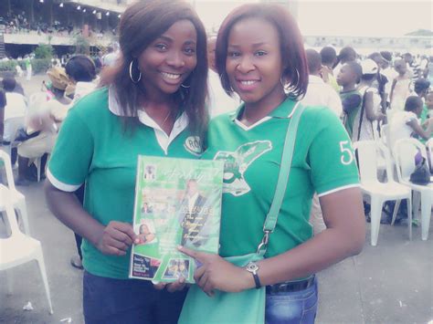 Fine Nigerian Christian Sisters posing with G-Naija Mag #1 - GospelNaija! - Nigerian Gospel ...