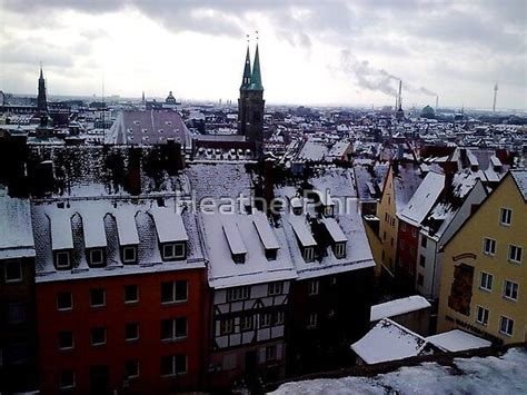 Taken in winter from a castle, in a small Germany town called Nuremberg ...